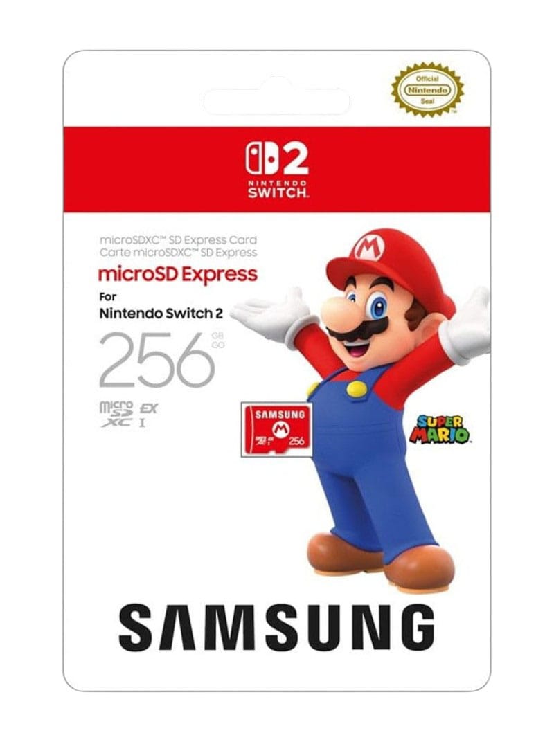 Switch 2 Samsung MicroSD Express Memory Card 256GB (New)