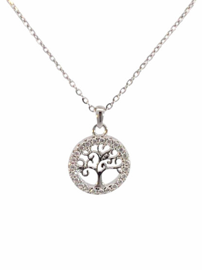 Tree of Life Pendant Chain (Pure Silver) - Silver