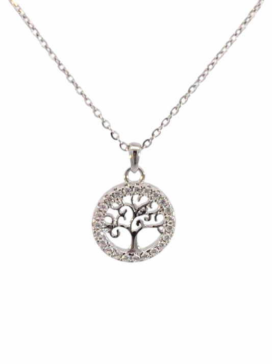 Tree of Life Pendant Chain (Pure Silver) - Silver