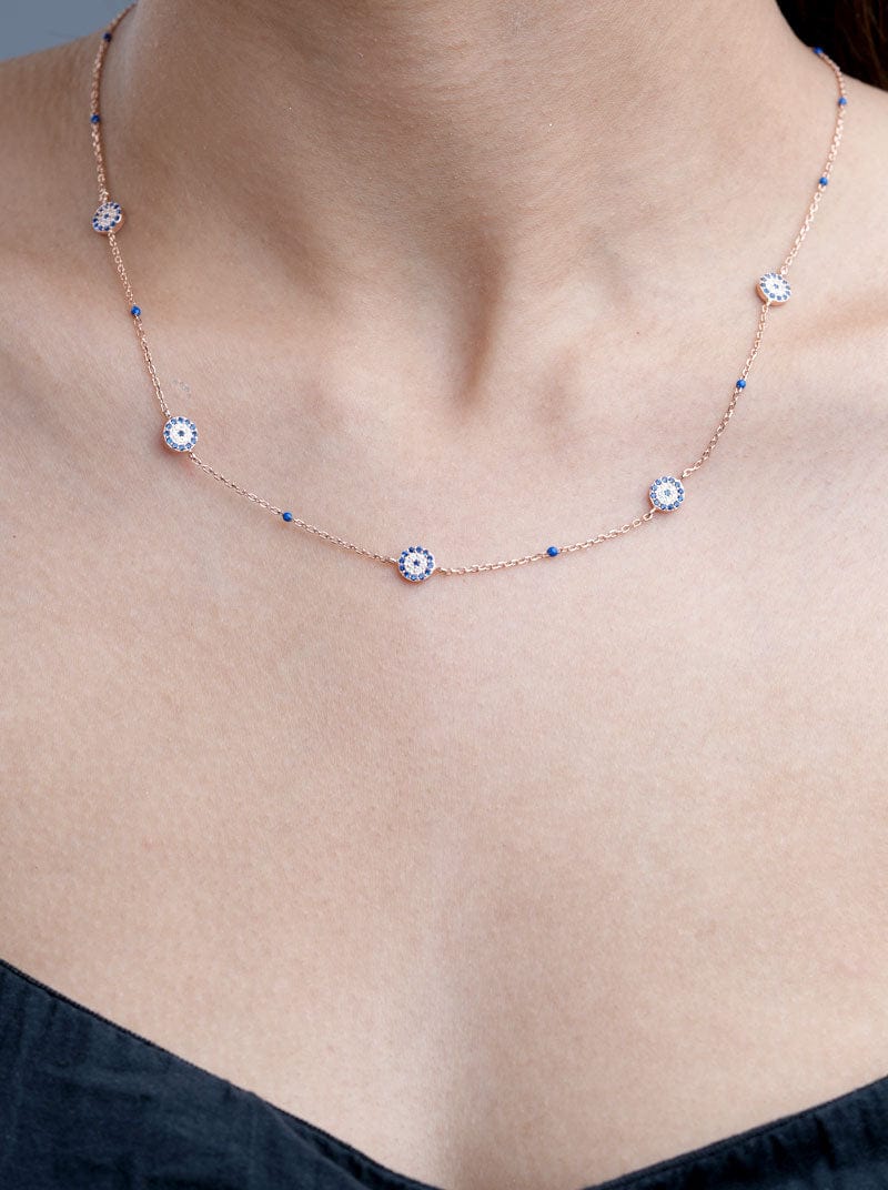 Evil Eye Pendant Chain