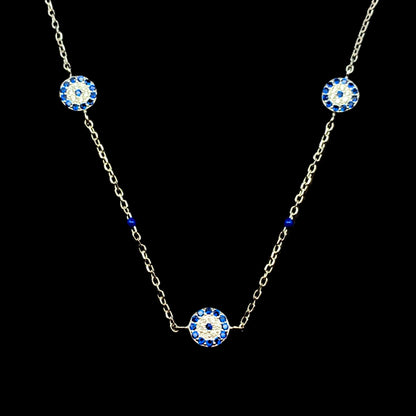 Evil Eye Pendant Chain