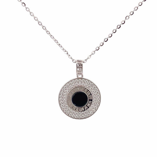 Roman Legacy Pendant Chain (Pure Silver) - Silver