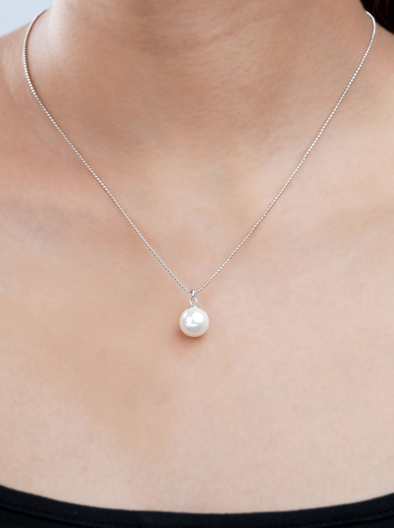 Big Pearl Pendant Chain