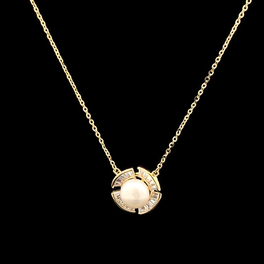 Elysian Pearl Pendant Chain