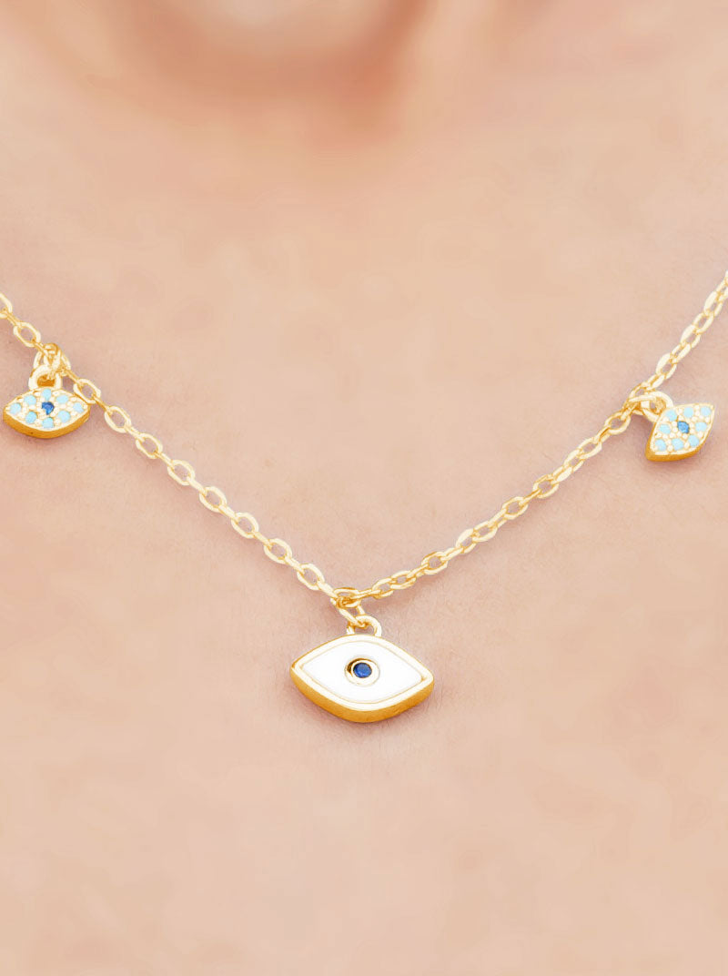 Evil Eye Pendant Chain