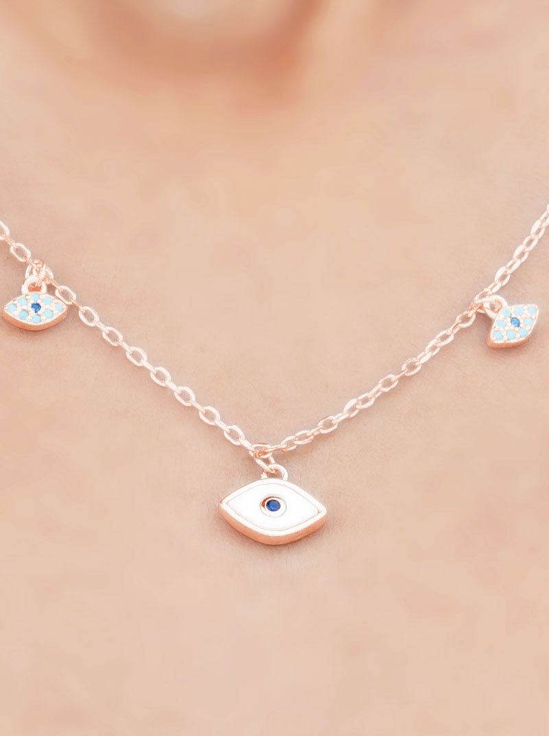 Evil Eye Pendant Chain