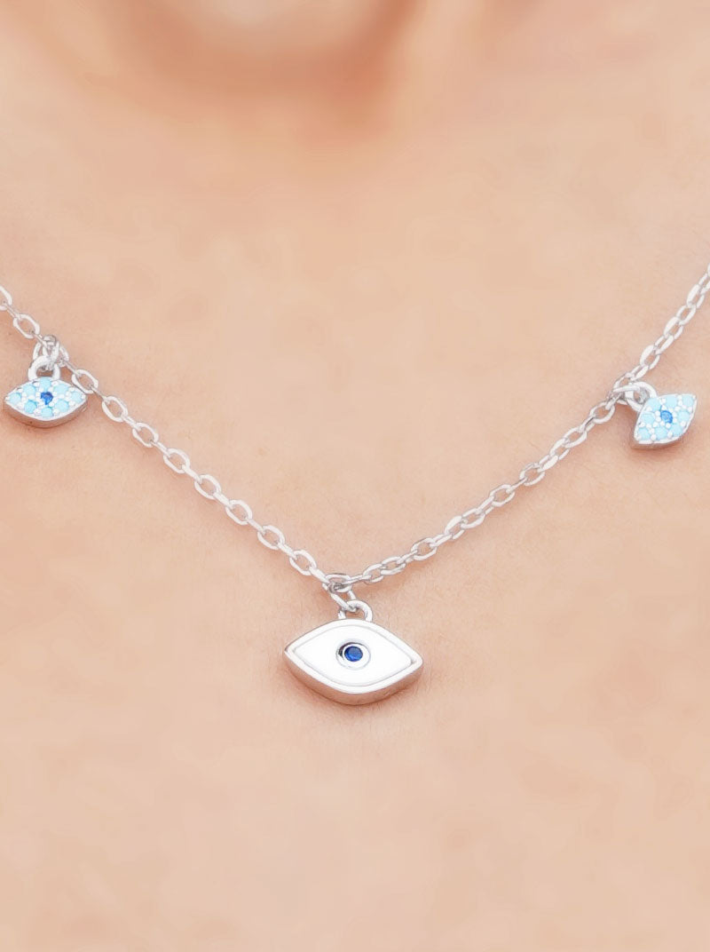 Evil Eye Pendant Chain