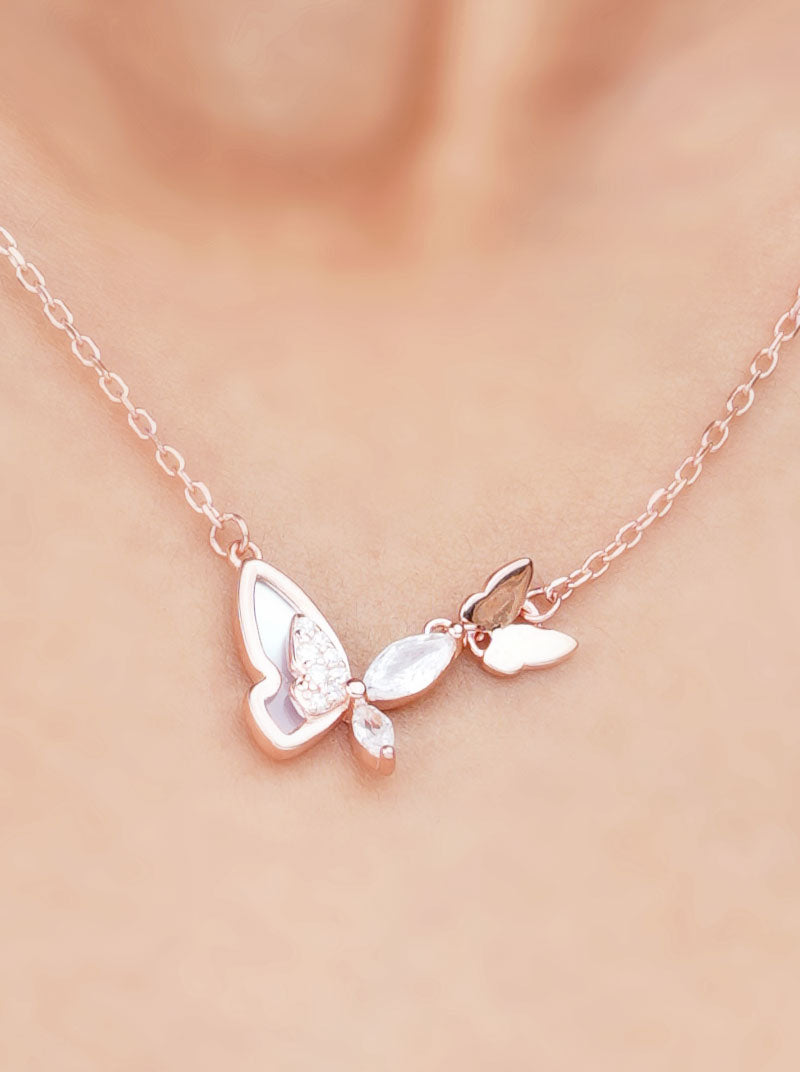 Butterfly Pendant Chain