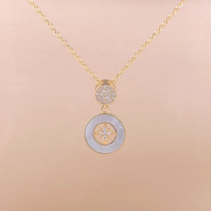 Round Northstar Pendant Chain (Pure Silver)