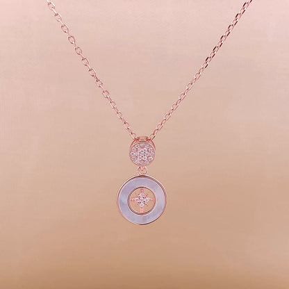 Round Northstar Pendant Chain (Pure Silver)