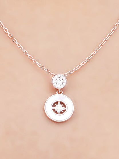 Round Northstar Pendant Chain