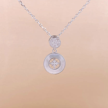 Round Northstar Pendant Chain (Pure Silver)