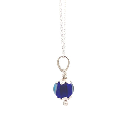 Evil Eye Aura Chain & Pendant (925 Real Silver) - Silver