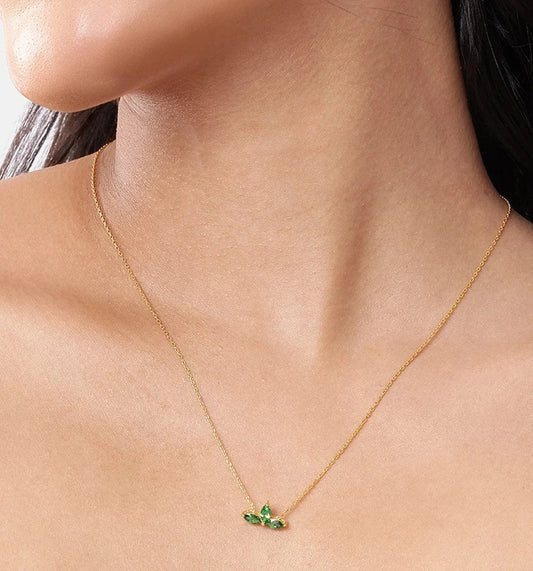 Lush Light Pendant Chain (Pure Silver) - Gold
