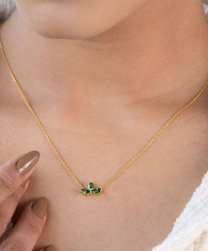 Lush Light Pendant Chain (Pure Silver) - Gold