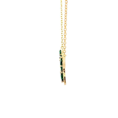 Celestia Butterfly Pendant Chain (Pure Silver) - Gold