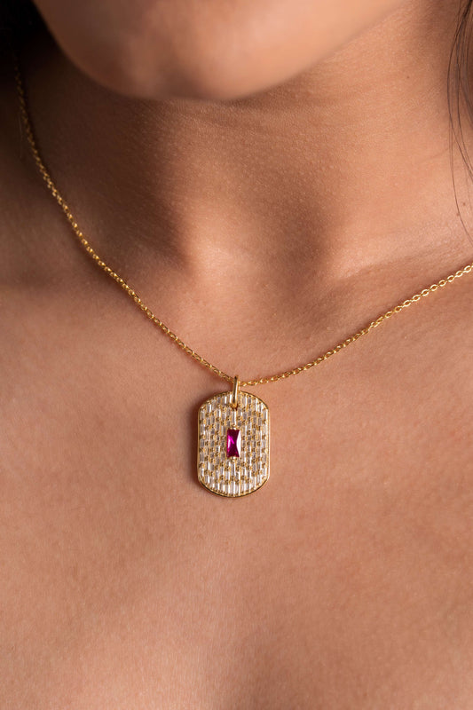 Valor Pendant Chain (Pure Silver) - Gold