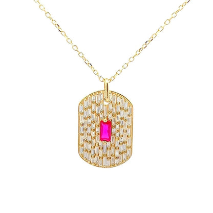 Valor Pendant Chain (Pure Silver) - Gold