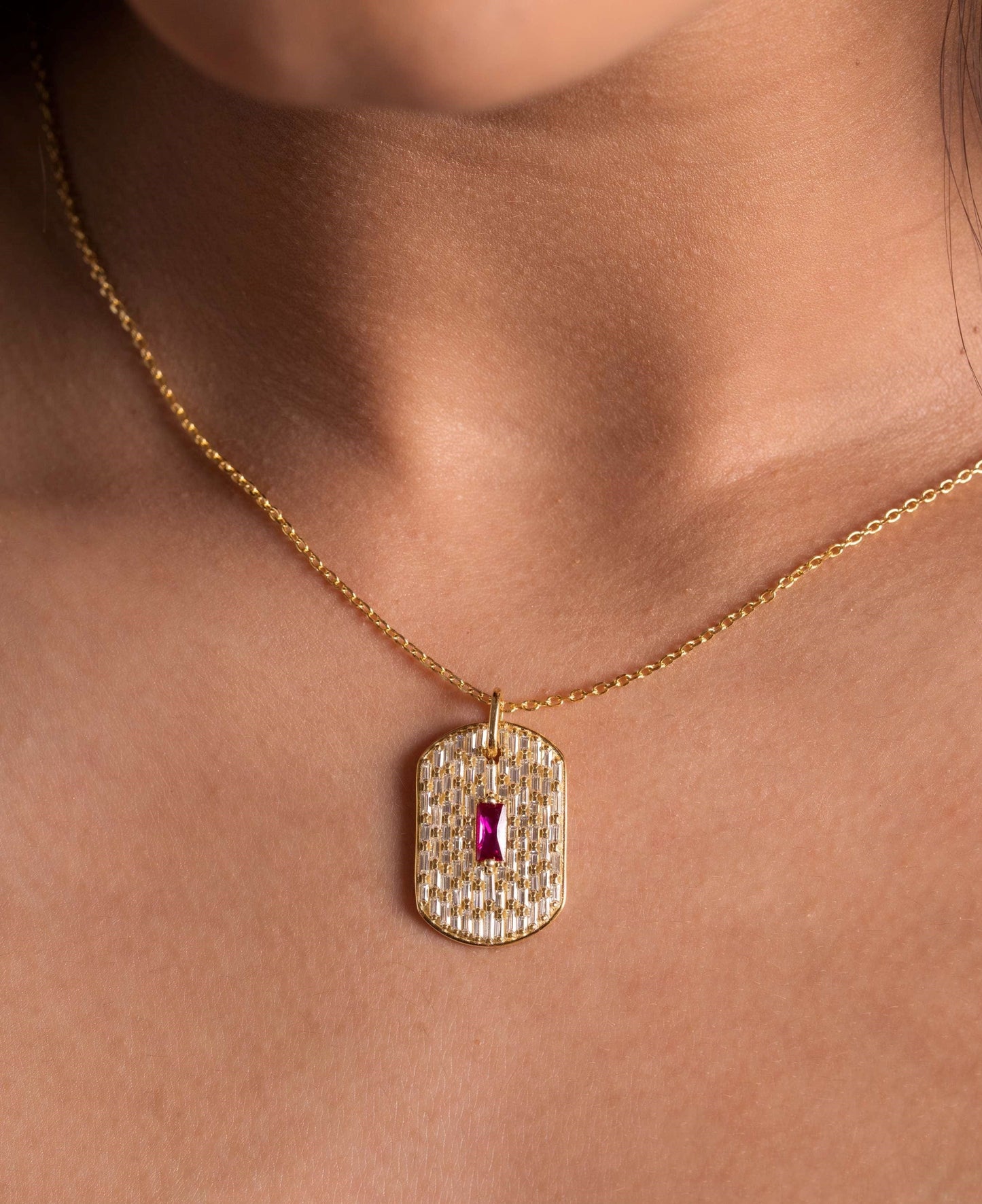 Valor Pendant Chain (Pure Silver) - Gold