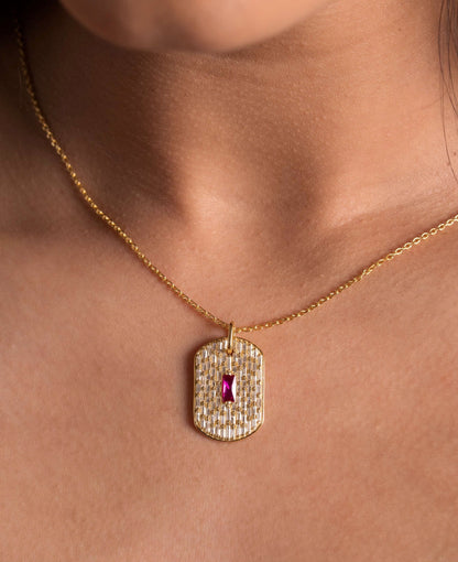 Valor Pendant Chain (Pure Silver) - Gold