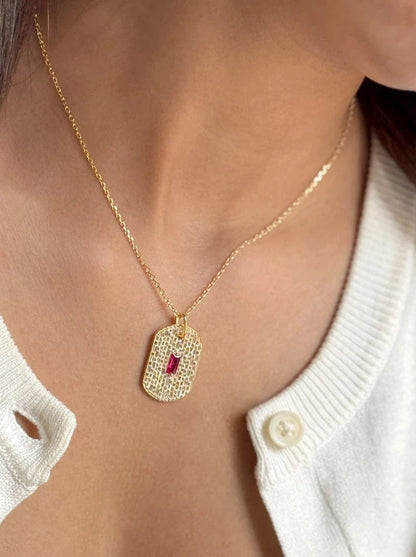 Valor Pendant Chain (Pure Silver) - Gold
