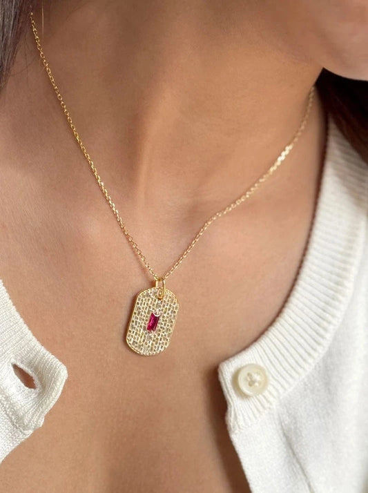 Valor Pendant Chain (Pure Silver) - Gold