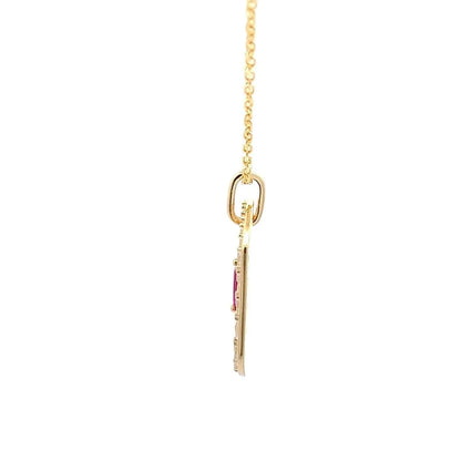 Valor Pendant Chain (Pure Silver) - Gold