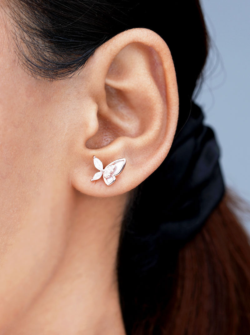 Butterfly Stud Earrings