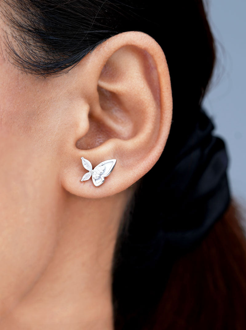 Butterfly Stud Earrings