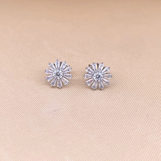 Sunburst Stud Earrings