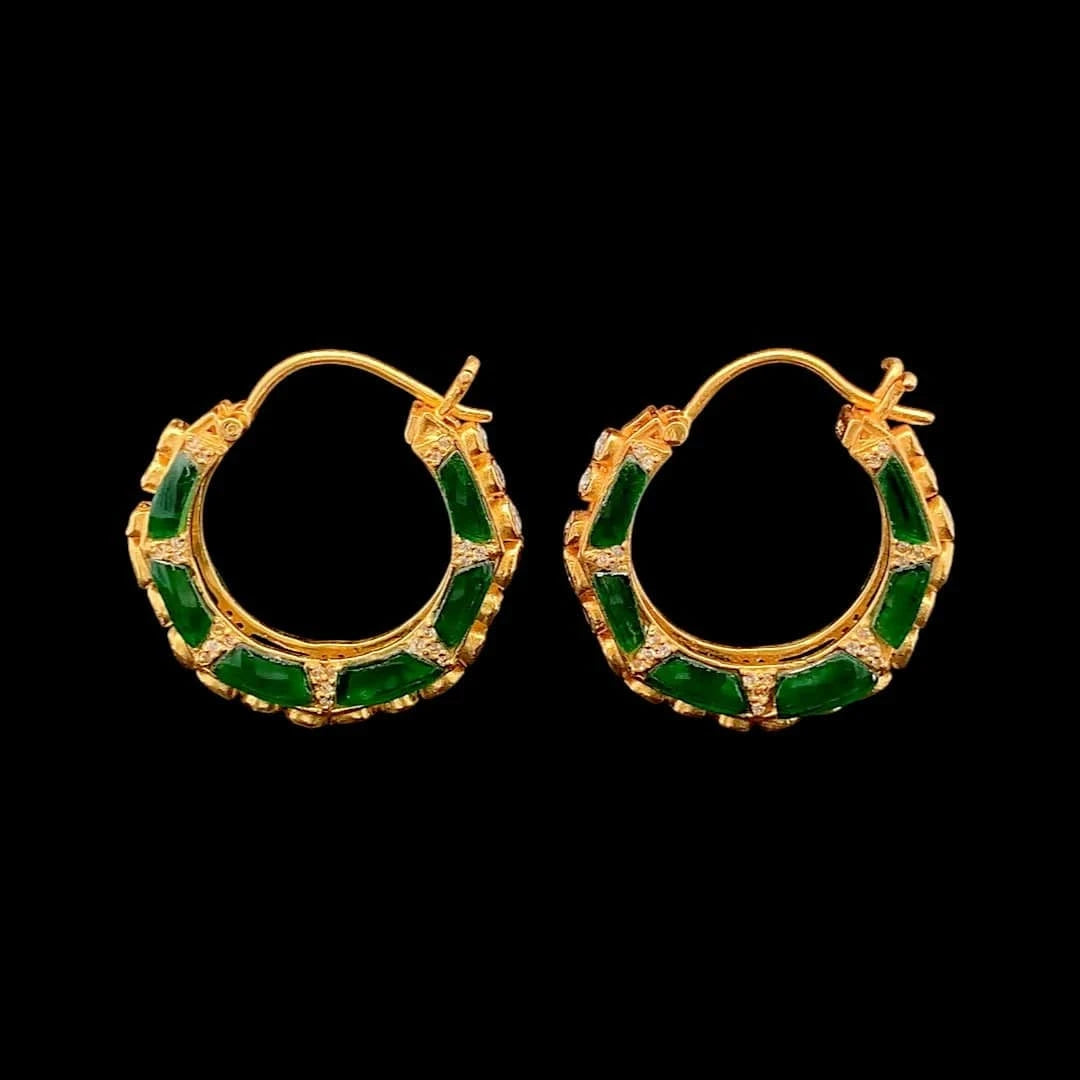Mandala Royale Bali  (Pure Silver) - Green