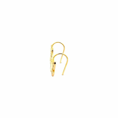 Twilight Butterfly Earrings (Pure Silver) - Gold