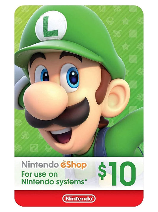 Nintendo eShop Gift Card Code $10 USD