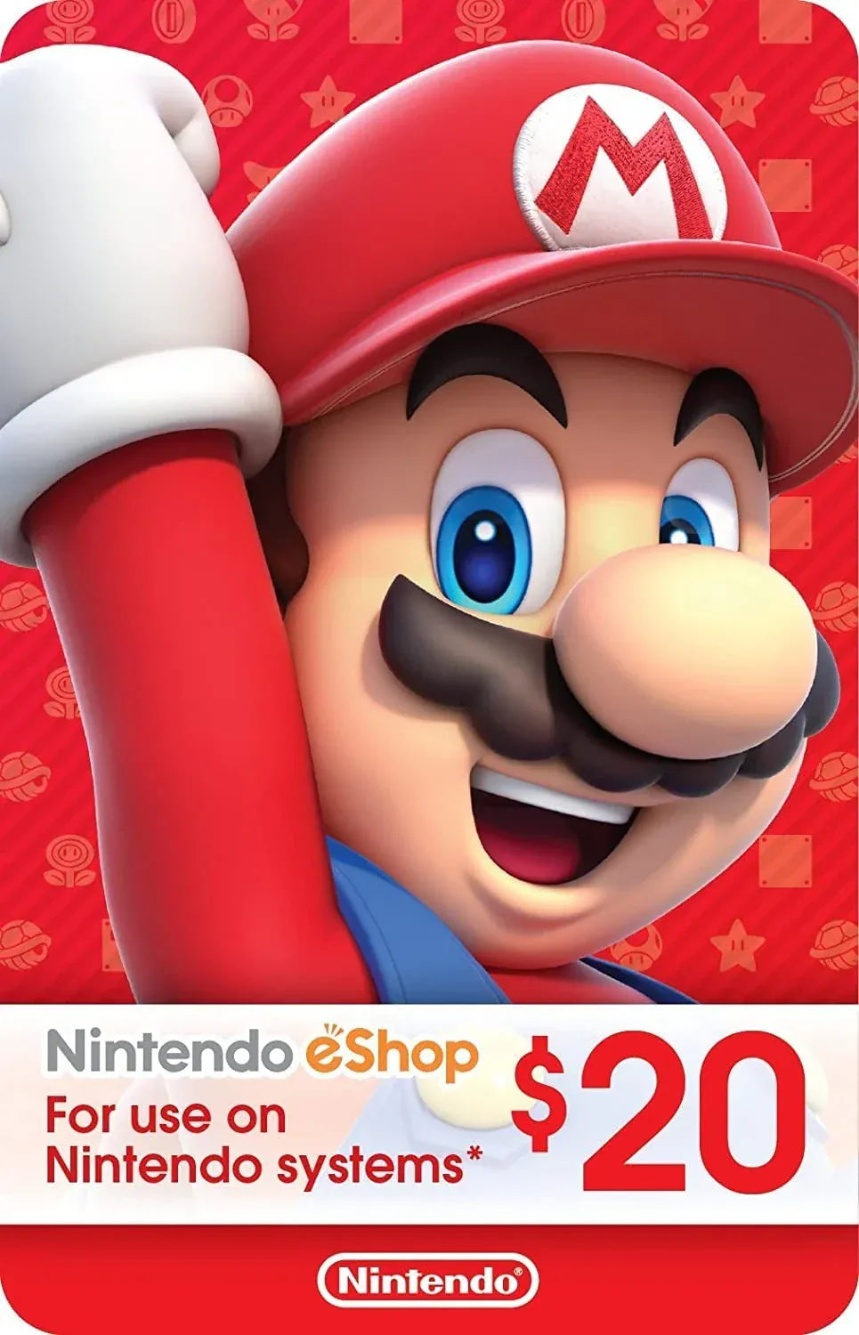 Nintendo eShop Gift Card Code $20 USD