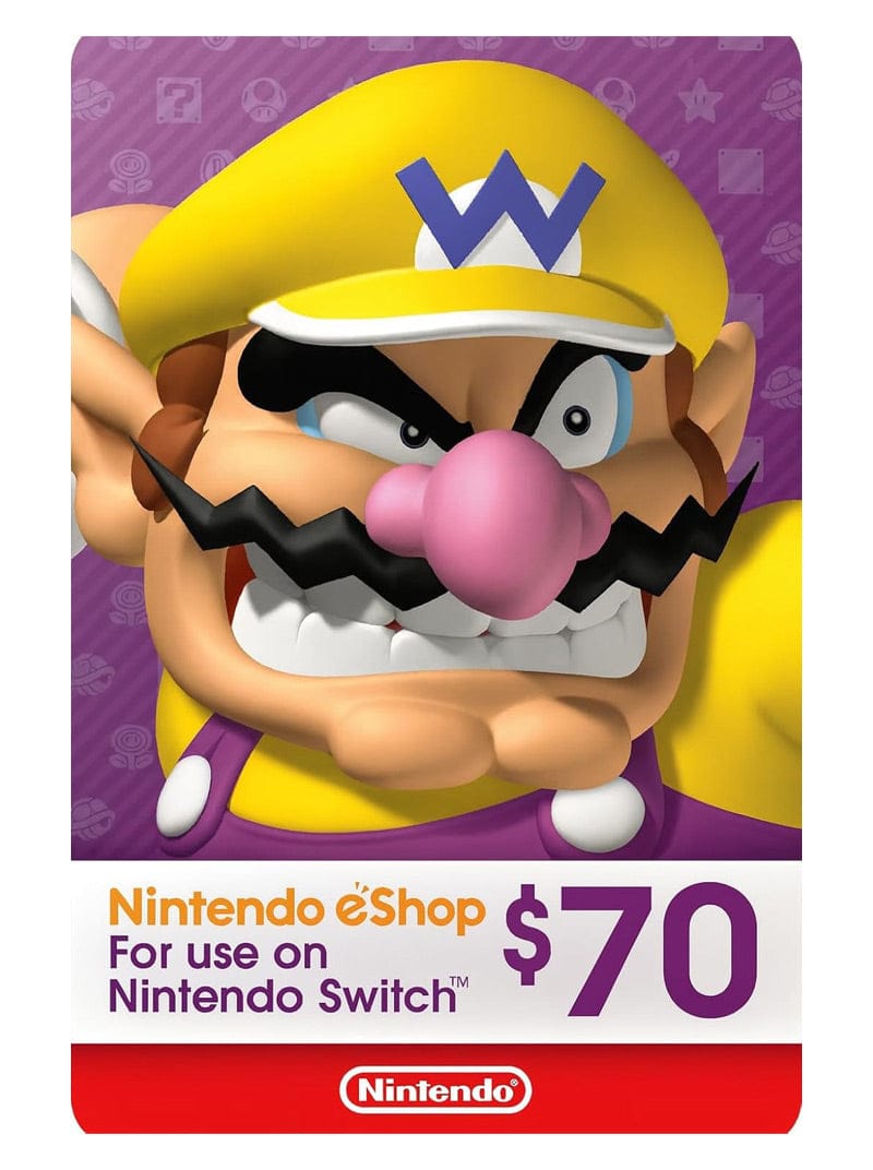 Nintendo eShop Gift Card Code $70 USD