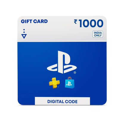 Rs.1000 PlayStation Network Wallet Top Up (PSN CARD India)