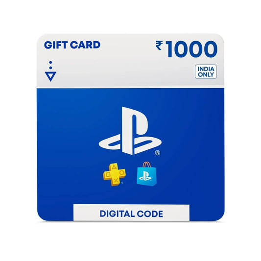 Rs.1000 PlayStation Network Wallet Top Up (PSN CARD India)