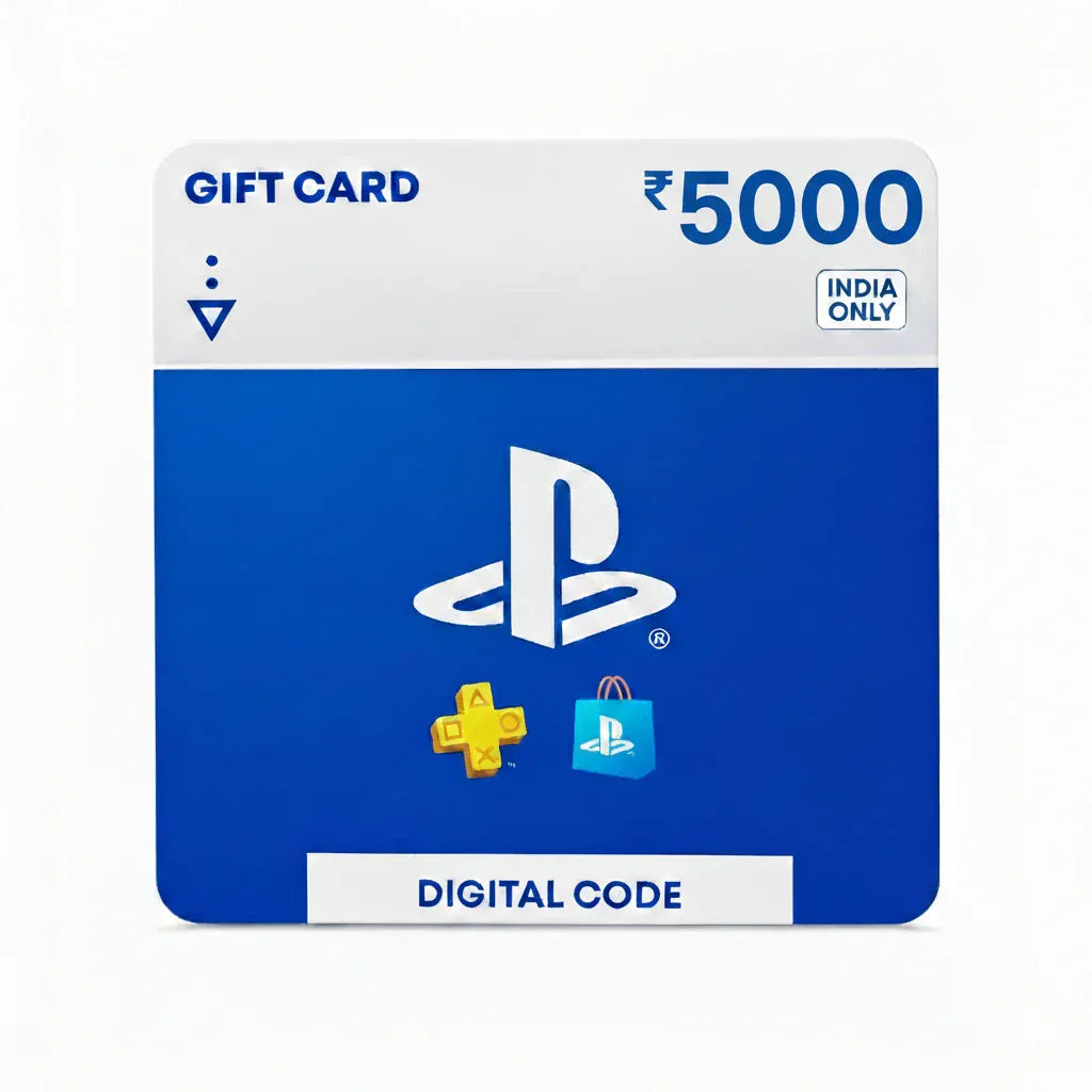 Rs.5000 PlayStation Network Wallet Top Up (PSN CARD India)