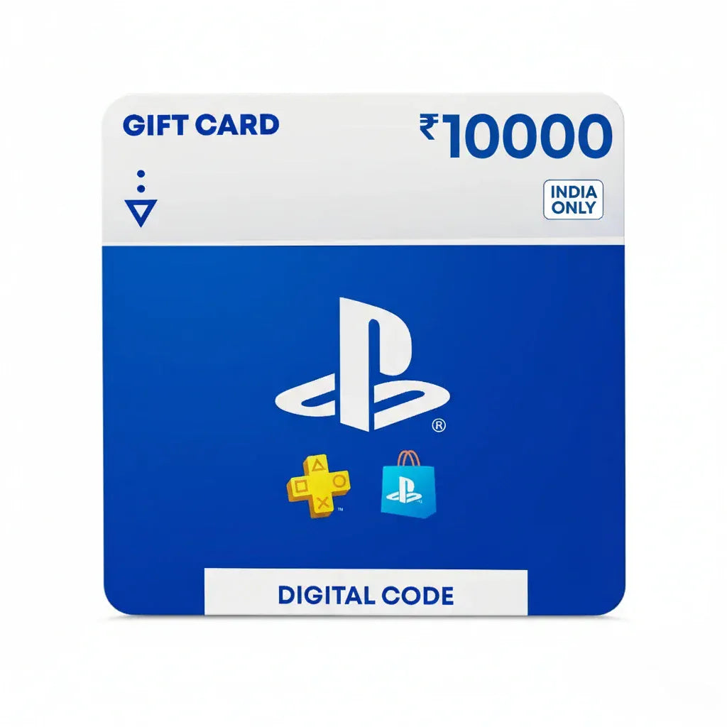 Rs.10000 PlayStation Network Wallet Top Up (PSN CARD India)