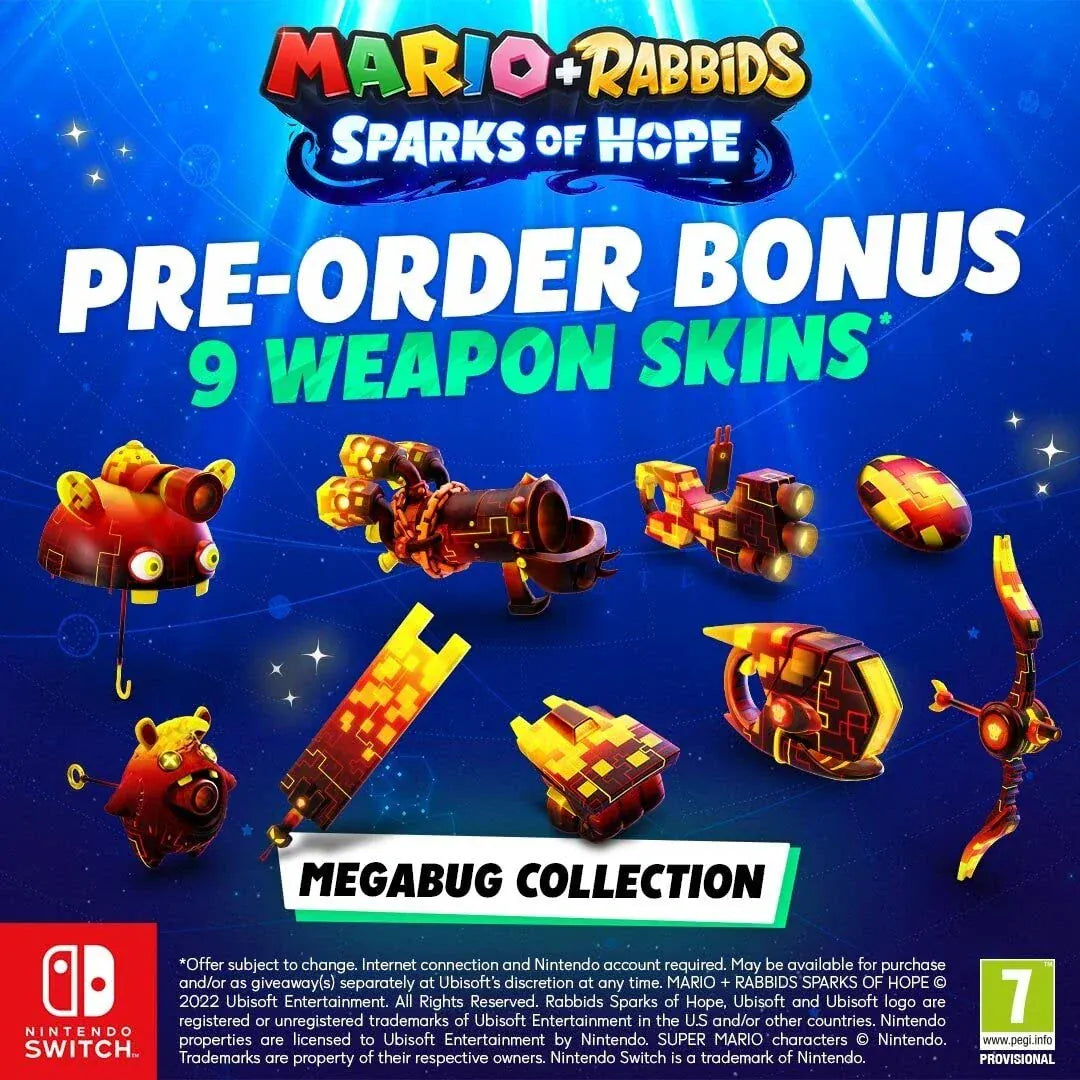 Switch Mario & Rabbids Double Pack (CIB) (New)