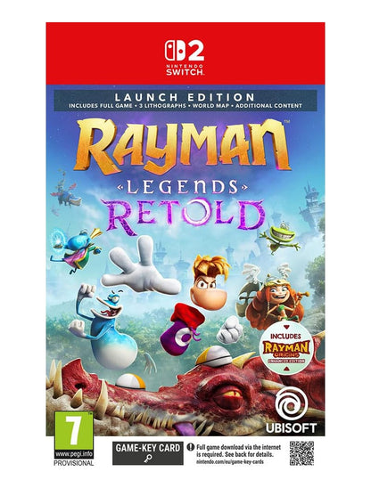 Switch 2 Rayman Legends Retold – Launch Edition (New) PreOrder