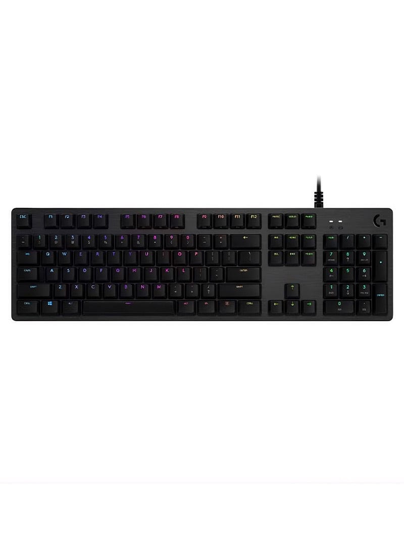 Logitech G512 RGB Mechanical Gaming Keyboard – (GX Brown, Black) (New)