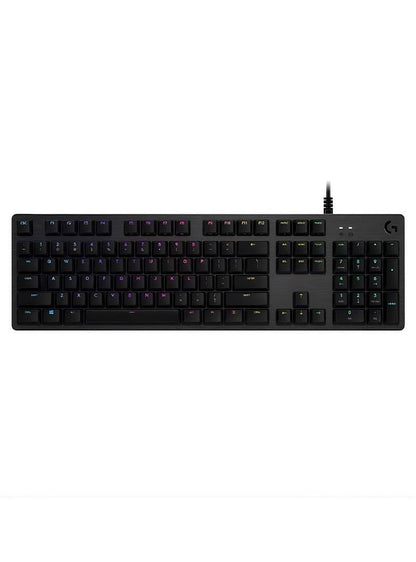 Logitech G512 RGB Mechanical Gaming Keyboard – (GX Brown, Black) (New)