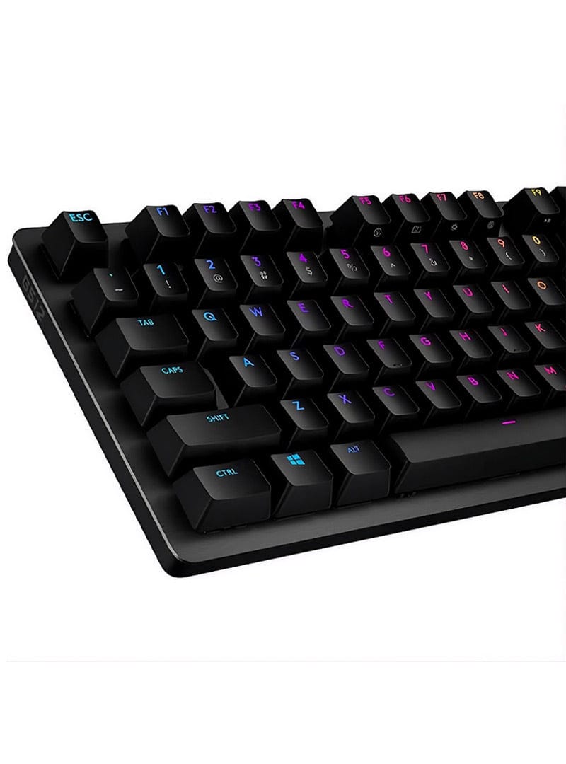 Logitech G512 RGB Mechanical Gaming Keyboard – (GX Brown, Black) (New)