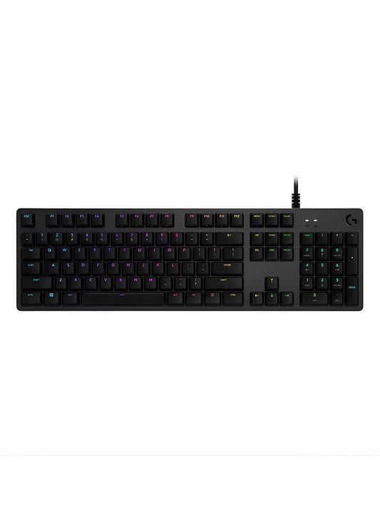 Logitech G512 RGB Mechanical Gaming Keyboard – (GX Blue Clicky, Carbon) (New)
