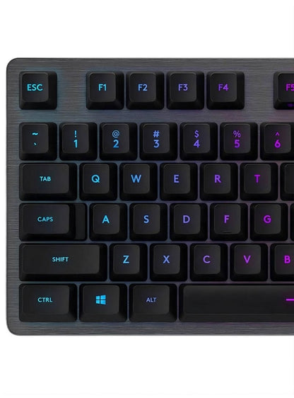 Logitech G512 RGB Mechanical Gaming Keyboard – (GX Blue Clicky, Carbon) (New)