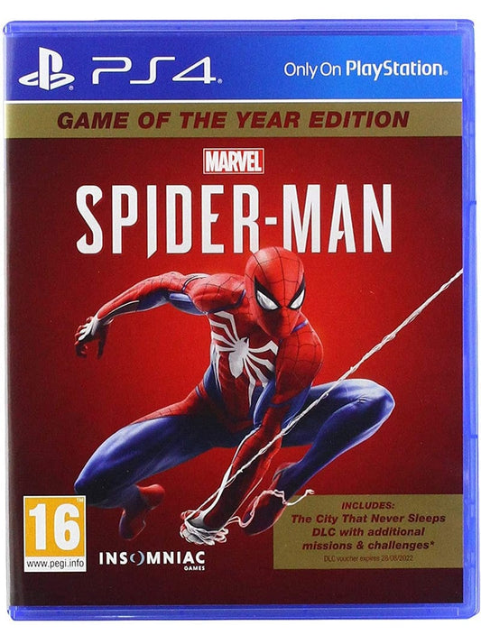 PS4 Marvel’s Spider-Man: Game of the Year Edition (New)