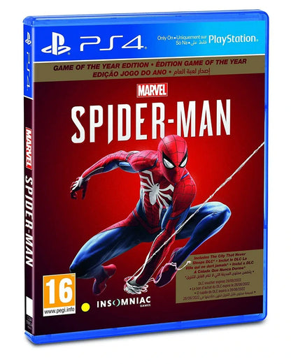 PS4 Marvel’s Spider-Man: Game of the Year Edition (New)