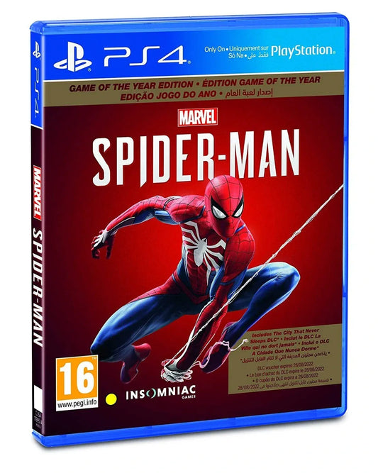 PS4 Marvel’s Spider-Man: Game of the Year Edition (New)