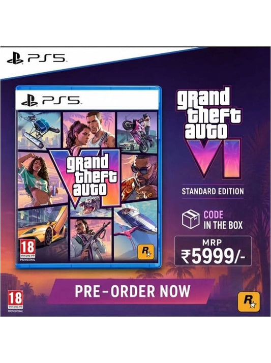 PS5 Grand Theft Auto VI - Standard Edition (New) PreOrder